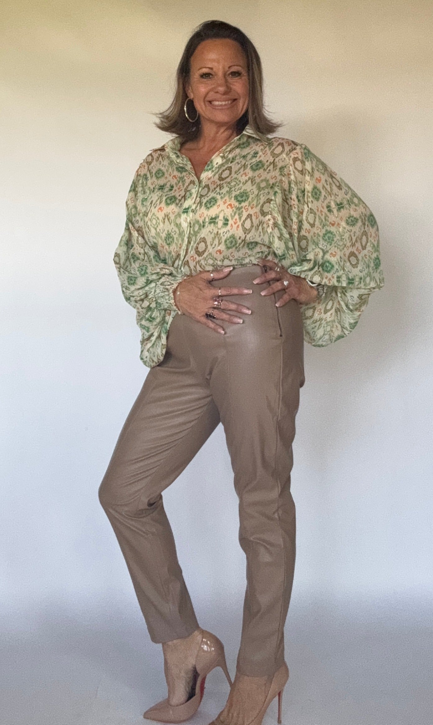 Milano Faux Leather Pants