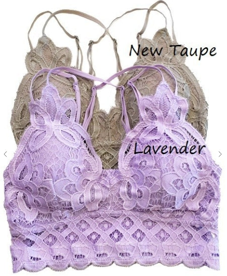 Luxe Lace Bralette – Extended Sizes