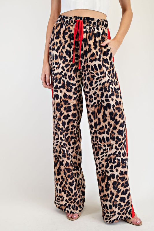 Wild Side Luxe Leopard Pants