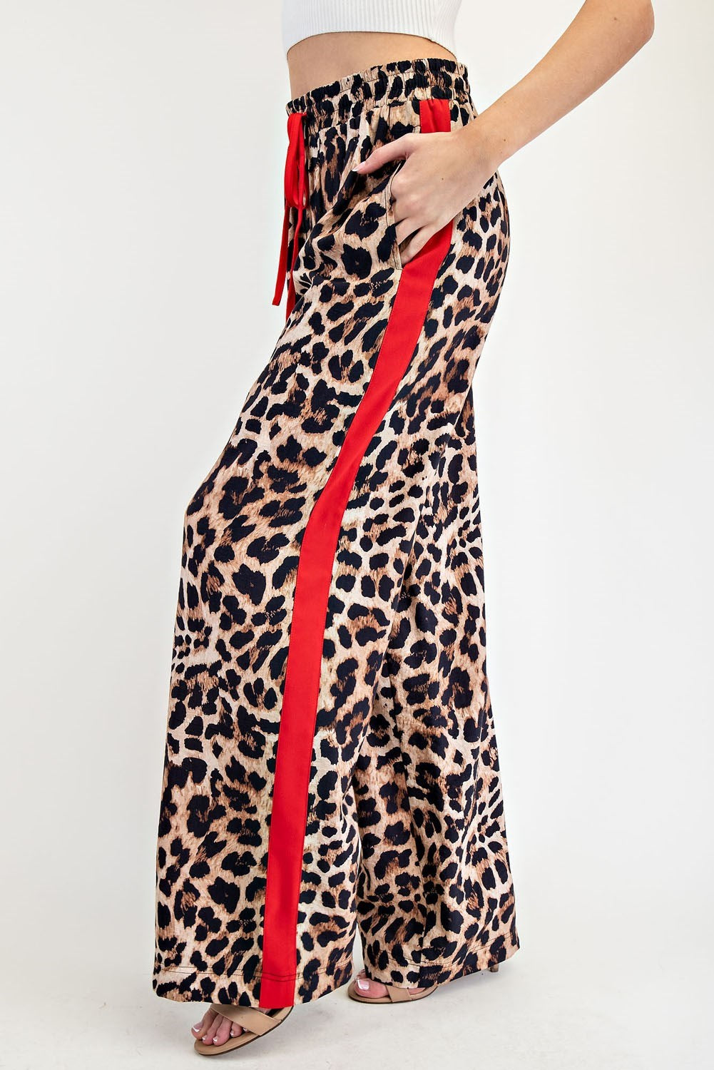 Wild Side Luxe Leopard Pants