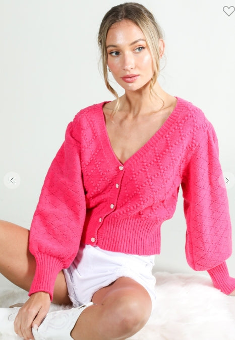 The Colette Button-Down Cardi