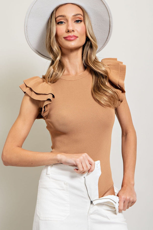 All Ruffled Bodysuit
