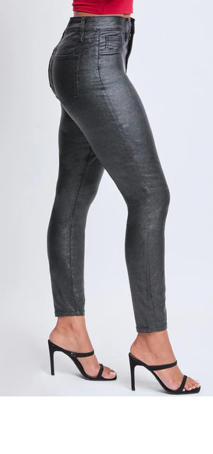 Starry Night Black Metallic Skinny Plus