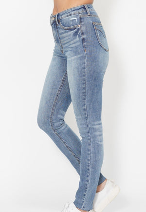 Judy Blue Feeling My Roots Skinny Jeans