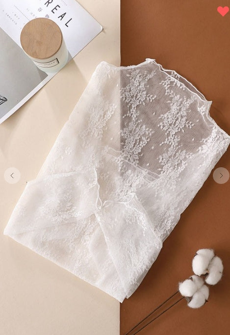 Selena Lace Long Sleeve Top