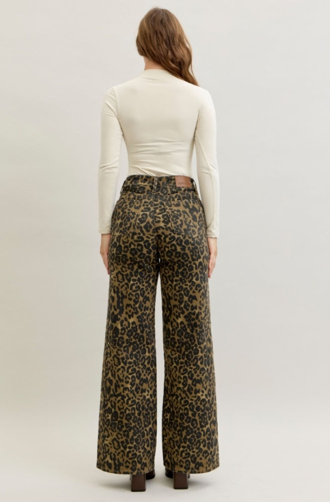 Wild Streak Wide Leg Jeans